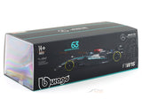 2024 Mercedes-AMG W15 #63 George Russell 1:24 Bburago licensed Formula 1 diecast scale model car