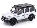 2024 Mercedes-Benz G-Calss Iridium Silver 1:18 Norev Premium Licensed Diecast Scale Model | Collectible Car Replica