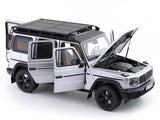 2024 Mercedes-Benz G-Calss Iridium Silver 1:18 Norev Premium Licensed Diecast Scale Model | Collectible Car Replica