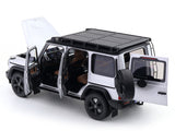 2024 Mercedes-Benz G-Calss Iridium Silver 1:18 Norev Premium Licensed Diecast Scale Model | Collectible Car Replica