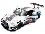 2024 Nissan GT-R R35 Martini LBWK 2.0 1:18 Solido Licensed Diecast Scale Model Car Collectible