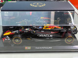 2024 Oracle RebBull RB20 #1 Max Verstappen 1:24 Bburago licensed Formula 1 diecast scale model car