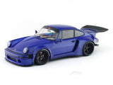 2024 Porsche KS-R by Khyzyl Saleem Blue 1:18 Solido Licensed Diecast Scale Model Car Collectible