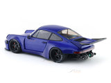 2024 Porsche KS-R by Khyzyl Saleem Blue 1:18 Solido Licensed Diecast Scale Model Car Collectible