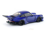 2024 Porsche KS-R by Khyzyl Saleem Blue 1:18 Solido Licensed Diecast Scale Model Car Collectible