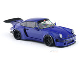 2024 Porsche KS-R by Khyzyl Saleem Blue 1:18 Solido Licensed Diecast Scale Model Car Collectible