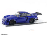 2024 Porsche KS-R by Khyzyl Saleem Blue 1:18 Solido Licensed Diecast Scale Model Car Collectible