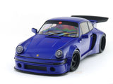 2024 Porsche KS-R by Khyzyl Saleem Blue 1:18 Solido Licensed Diecast Scale Model Car Collectible