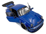 2024 Porsche KS-R by Khyzyl Saleem Blue 1:18 Solido Licensed Diecast Scale Model Car Collectible