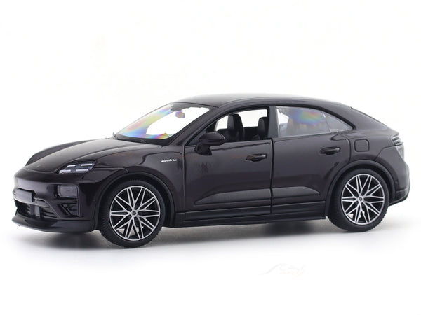 2024 Porsche Macan Turbo Electric 1:24 Bburago Licensed Diecast Scale Model Car Collectible