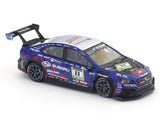2024 Subaru WRX STI NBR #88 1:64 Kyosho Licensed Diecast Scale Model | Mini Car Book Series Collectible with LED & Book