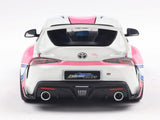 2024 Toyota GR Supra Itasha White 1:18 Solido Licensed Diecast Scale Model Car Collectible