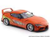 2024 Toyota GR Supra Tribute 1:18 Solido Licensed Diecast Scale Model Car Collectible