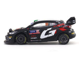2024 Toyota GR Yaris Rally1 Hybrid WRC #33 1:43 Bburago Licensed Diecast Scale Model | Collectible Rally Car Replica