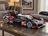 2024 Toyota GR010 Hybrid No.7 2nd Place 24 Hours of Le Mans 1:18 IXO Diecast Scale Model Race Car Collectible | López / Kobayashi / de Vries | Buy in India
