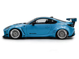 2024 Toyota GR86 LBWK Body Kit Baby Blue 1:18 Solido Licensed Diecast Scale Model Car Collectible