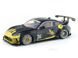 2024 Toyota GR86 Liberty Walk Black Gold 1:18 Solido Licensed Diecast Scale Model Car Collectible