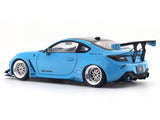 2024 Toyota GR86 LBWK Body Kit Baby Blue 1:18 Solido Licensed Diecast Scale Model Car Collectible