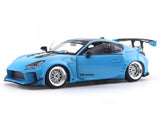 2024 Toyota GR86 LBWK Body Kit Baby Blue 1:18 Solido Licensed Diecast Scale Model Car Collectible