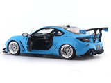 2024 Toyota GR86 LBWK Body Kit Baby Blue 1:18 Solido Licensed Diecast Scale Model Car Collectible