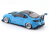 2024 Toyota GR86 LBWK Body Kit Baby Blue 1:18 Solido Licensed Diecast Scale Model Car Collectible