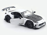 2024 Toyota GR86 LBWK Body Kit Pearl White 1:18 Solido Licensed Diecast Scale Model Car Collectible