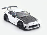 2024 Toyota GR86 LBWK Body Kit Pearl White 1:18 Solido Licensed Diecast Scale Model Car Collectible