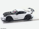 2024 Toyota GR86 LBWK Body Kit Pearl White 1:18 Solido Licensed Diecast Scale Model Car Collectible