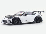 2024 Toyota GR86 LBWK Body Kit Pearl White 1:18 Solido Licensed Diecast Scale Model Car Collectible