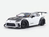 2024 Toyota GR86 LBWK Body Kit Pearl White 1:18 Solido Licensed Diecast Scale Model Car Collectible