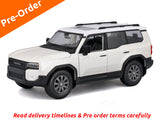Pre Order : 2024 Toyota Land Cruiser White 1:24 Maisto Diecast Model Car | Buy in India