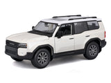 Pre Order : 2024 Toyota Land Cruiser White 1:24 Maisto Diecast Model Car | Buy in India