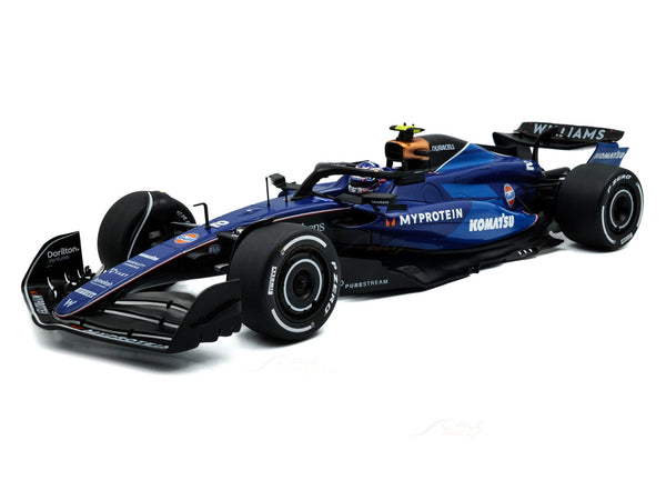 2024 Williams F1 Team FW46 No2 Saudi Arabia GP L Sargeant 1:18 Solido Licensed Diecast Scale Model Car Collectible