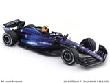 2024 Williams F1 Team FW46 No2 Saudi Arabia GP L Sargeant 1:18 Solido Licensed Diecast Scale Model Car Collectible