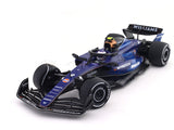 2024 Williams F1 Team FW46 No2 Saudi Arabia GP L Sargeant 1:18 Solido Licensed Diecast Scale Model Car Collectible