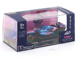 2025 Alpine A525 P Gasly Monaco GP 1:43 Bburago licensed Formula 1 diecast scale model