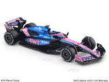 2025 Alpine A525 P Gasly Monaco GP 1:43 Bburago licensed Formula 1 diecast scale model