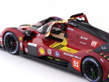 2025 Ferrari 499P No 51 3rd Place 24h Le Mans 1:18 Bburago Licensed Diecast Model Car | Ferrari Hypercar Collectible | Buy in India