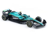 2025 Aston Martin AMR25 #14 F Alonso with Acrylic Case 1:24 Bburago Licensed Formula 1 Diecast Scale Model Car Collectible | F1 Race Car | Buy in India