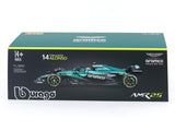 2025 Aston Martin AMR25 #14 F Alonso with Acrylic Case 1:24 Bburago Licensed Formula 1 Diecast Scale Model Car Collectible | F1 Race Car | Buy in India