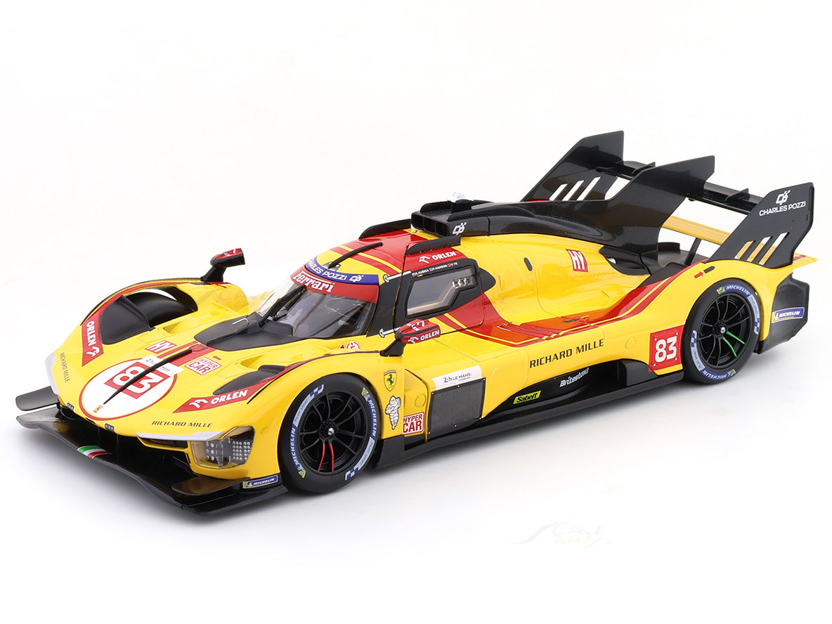 ミニカー Ferrari F50 499P LANCER porsche RWB etc 2025 Ferrari 499P #83 Winner 24h Le Mans 1:18 Bburago Licensed