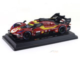2025 Ferrari 499P LMH #50 1:24 Bburago Licensed Diecast Scale Model | 24h Le Mans Collectible