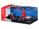 Pre Order : 2025 Ferrari SF-25 Twin Pack Charles L  1:64 Bburago Licensed F1 Diecast model