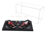Pre Order : 2025 Ferrari SF-25 Twin Pack Lewis Hamilton  1:64 Bburago Licensed F1 Diecast model
