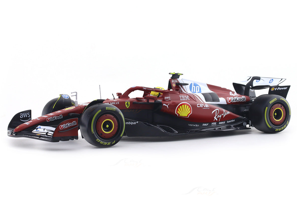 2025 Ferrari SF25 No 44 Lewis Hamilton 1:18 Bburago Licensed