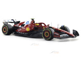 2025 Ferrari SF25 No 44 Hamilton With Acrylic case 1:18 Bburago Deluxe Licensed Diecast Formula 1 Scale Model Car