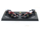2025 Ferrari SF-25 Twin Pack Charles Leclerc No.16 1:64 Bburago Licensed F1 Diecast Scale Model Car Collectibles | Buy in India