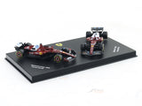 2025 Ferrari SF-25 Twin Pack Charles Leclerc No.16 1:64 Bburago Licensed F1 Diecast Scale Model Car Collectibles | Buy in India