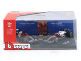 2025 Ferrari SF-25 Twin Pack Lewis Hamilton No.44 1:64 Bburago Licensed F1 Diecast Scale Model Car Collectible Set | Hamilton Ferrari Debut Season | Buy in India