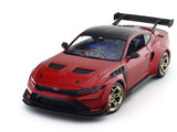 2025 Ford Mustang GTD Red 1:18 Maisto Licensed Diecast Scale Model car